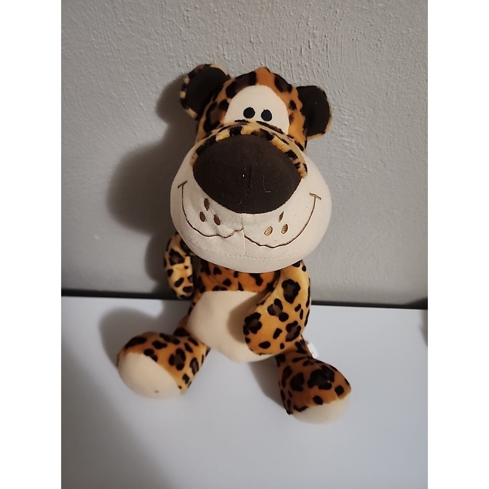 National Entertainment Network Plush Cheetah NEN Cartoon‎ 2010